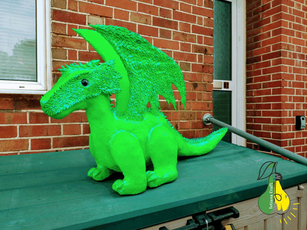 From Papier-Mache to Clay: My New Multilayered Dragon