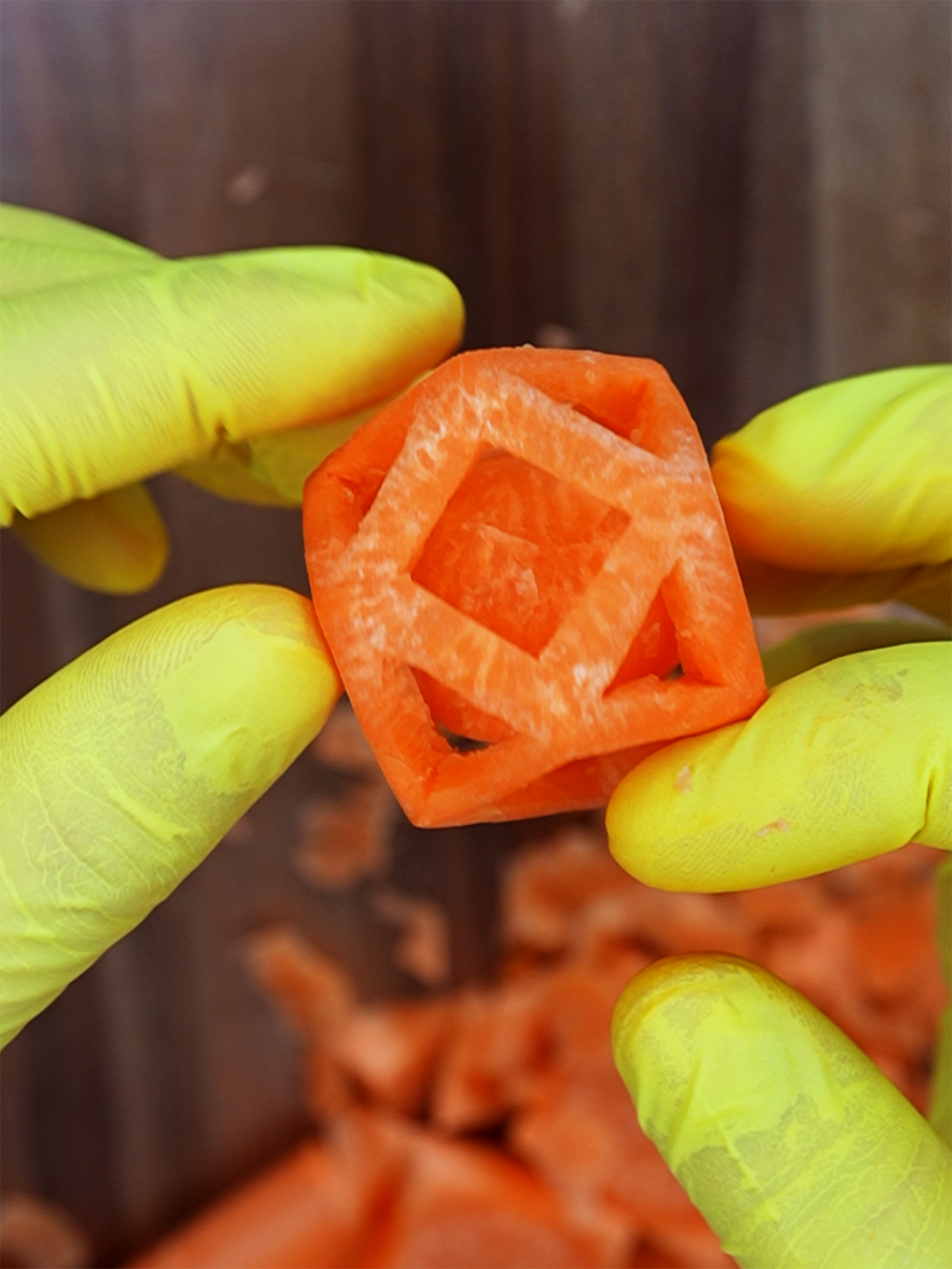 Step-by-Step Guide: Carving a Ball Inside a Carrot