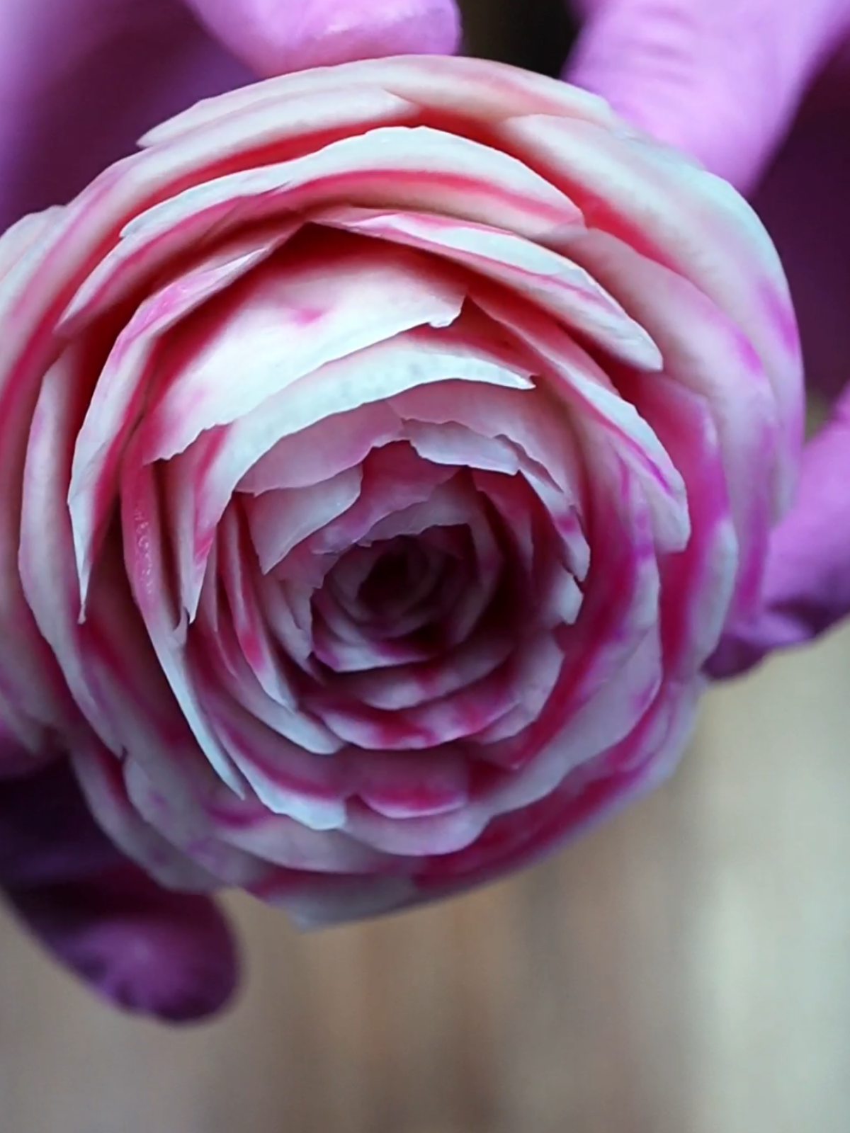 The Art of Vegetable Carving: Creating a Stunning Candy Beetroot Rose